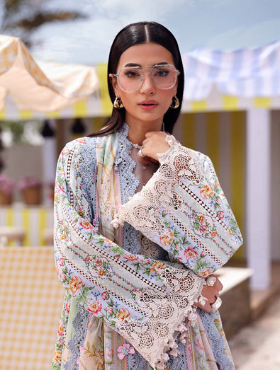 MARIA B - Embroidered Lawn Suit MPT-3010-B