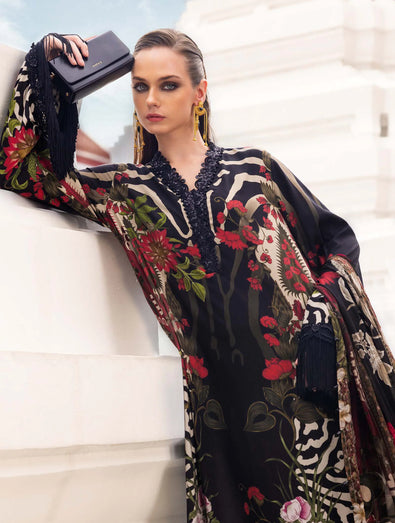 MARIA -  Embroidered Linen Suit MPT-2810-B