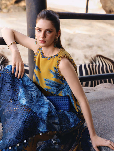 MARIA B - Embroidered Lawn Suit MPT-2911-A