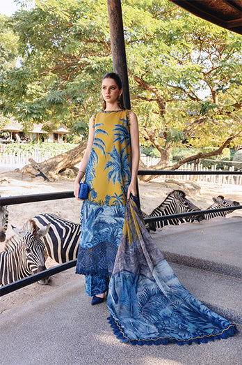 MARIA B - Embroidered Lawn Suit MPT-2911-A