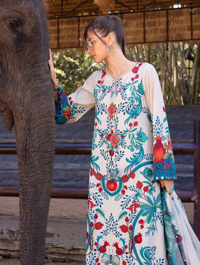 MARIA B - Embroidered Lawn Suit MPT-2912-A
