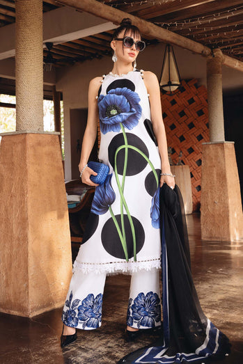 MARIA B - Embroidered Lawn Suit MPT-2913-A