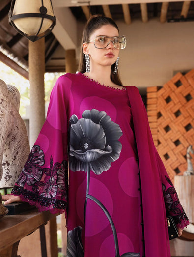MARIA B - Embroidered Lawn Suit MPT-2913-B