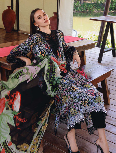 MARIA B - Embroidered Lawn Suit MPT-2914-B