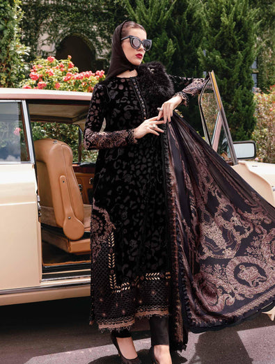 MARIA B- Embroidered Palachi Suit WL-1301