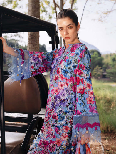 MARIA B- Embroidered Lawn Suit MPT-2902-B