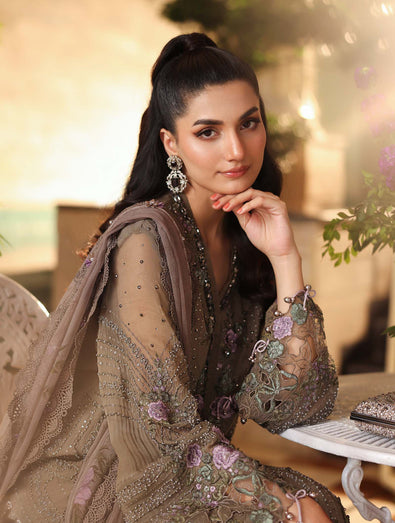MARIA B - Embroidered Chiffon Suit MPC-26-102