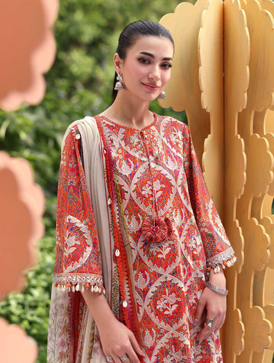 MARIA B - Embroidered Lawn Suit MPT-3003-A
