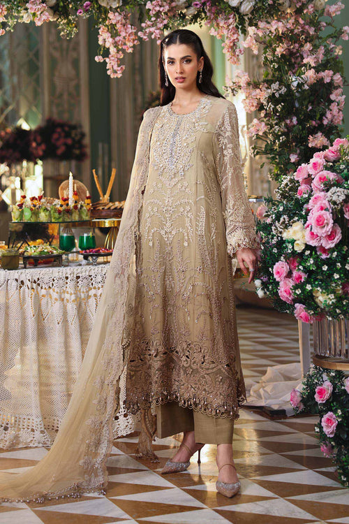 MARIA B - Embroidered Chiffon Suit MPC-26-103