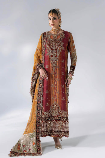 MARIA B - BD-3104-Maroon Crimson