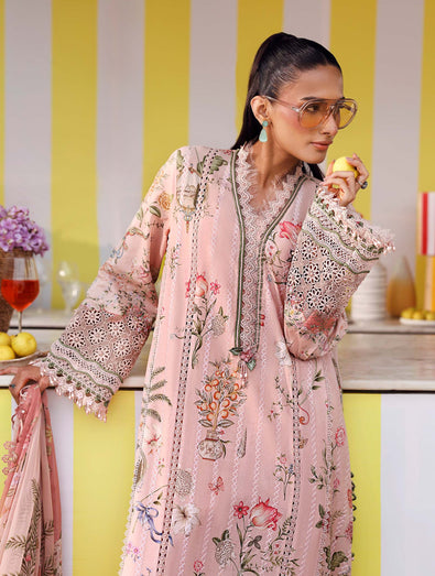 MARIA B - Embroidered Lawn Suit MPT-3004-A