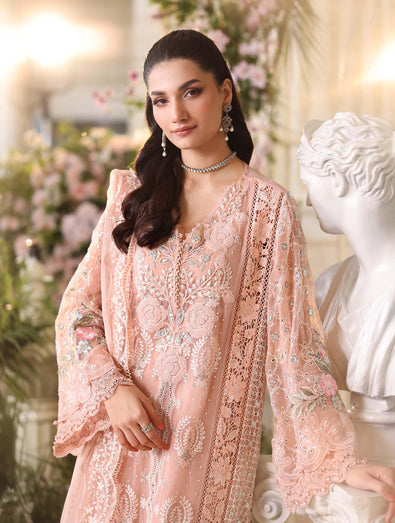 MARIA B - Embroidered Chiffon Suit MPC-26-104