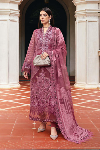 MARIA B- Embroidered Organza Suit WL-1304