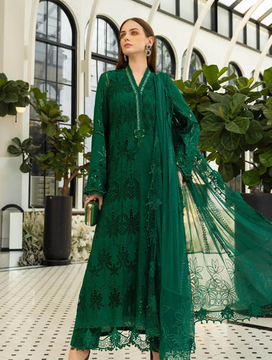 MARIA B - Embroidered Lawn Suit EL-26-04