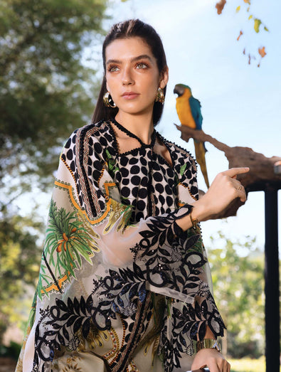 MARIA B - Embroidered Lawn Suit MPT-2905-A