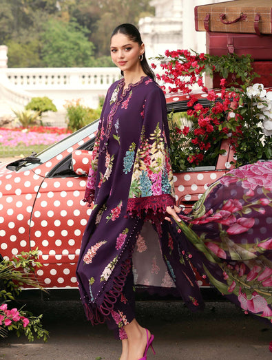MARIA B - Embroidered Lawn Suit MPT-3005-A