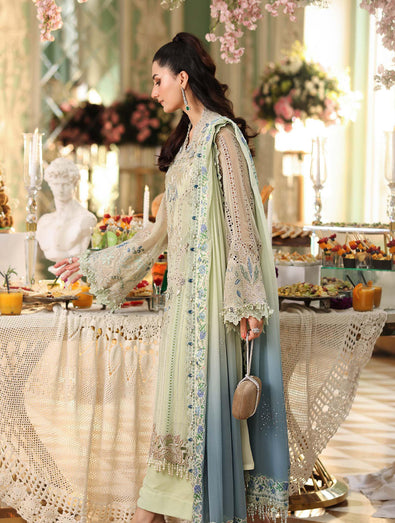 MARIA B - Embroidered Chiffon Suit MPC-26-105