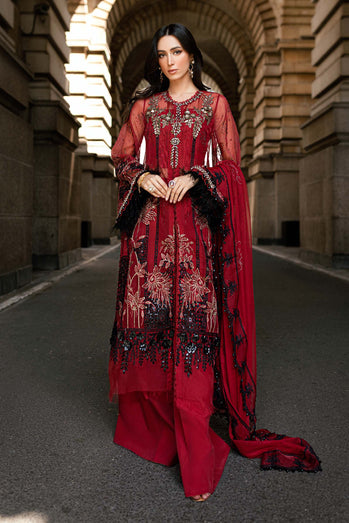 MARIA-B Embroidered Organza Suit WF-09-06