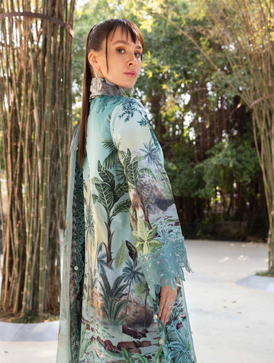 MARIA B - Embroidered Lawn Suit MPT-2907-A