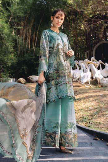MARIA B - Embroidered Lawn Suit MPT-2907-A