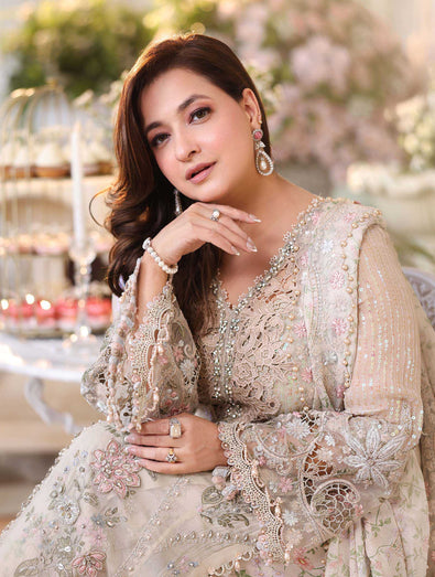 MARIA B - Embroidered Chiffon Suit MPC-26-107