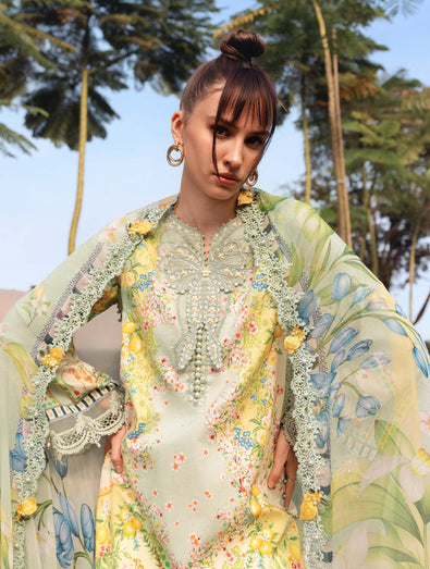MARIA B - Embroidered Lawn Suit MPT-2908-B