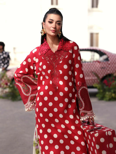 MARIA B - Embroidered Lawn Suit MPT-3008-B