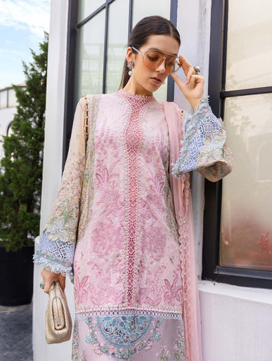 MARIA B - Embroidered Lawn Suit EL-26-09