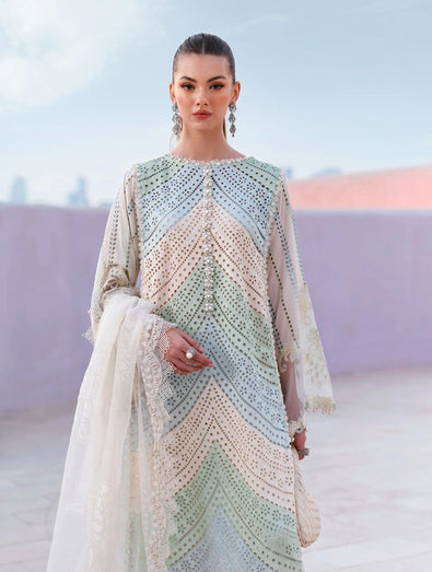 MARIA B - Embroidered Lawn Suit D-2612-A