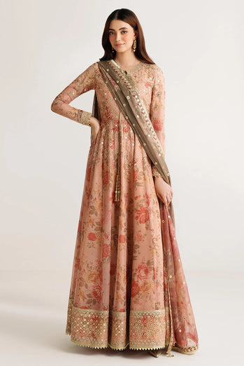 JAZMIN- EMBROIDERED CHIFFON UC-3110