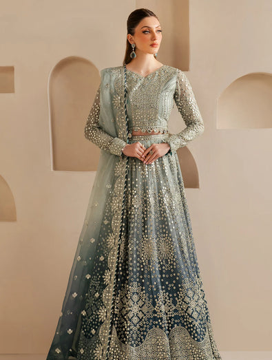 JAZMIN- EMBROIDERED CHIFFON UC-3115