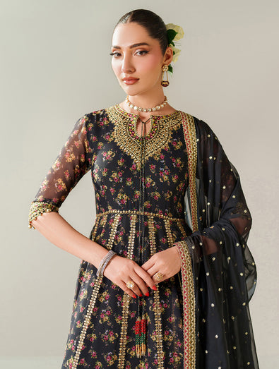 Jazmin - EMBROIDERED CHIFFON UC-3091