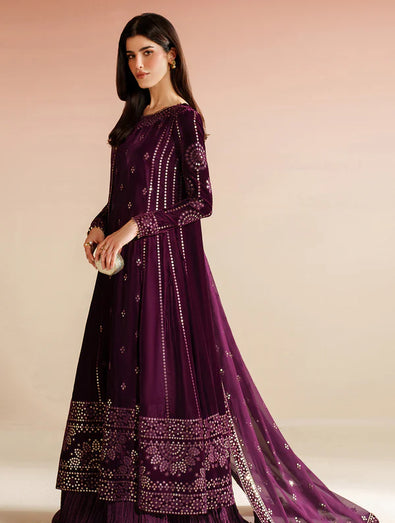 JAZMIN- Embroidered Velvet Formal VVF D-1