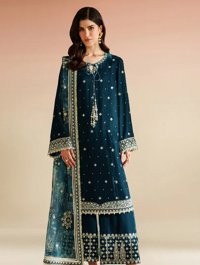 JAZMIN- Embroidered Velvet Formal VVF D-2