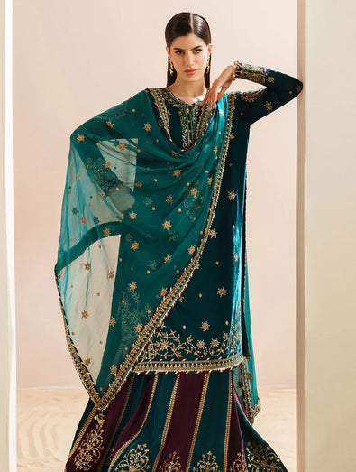 JAZMIN- Embroidered Velvet Formal VVF D-8