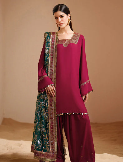 JAZMIN- Embroidered Velvet Formal VVF D-9