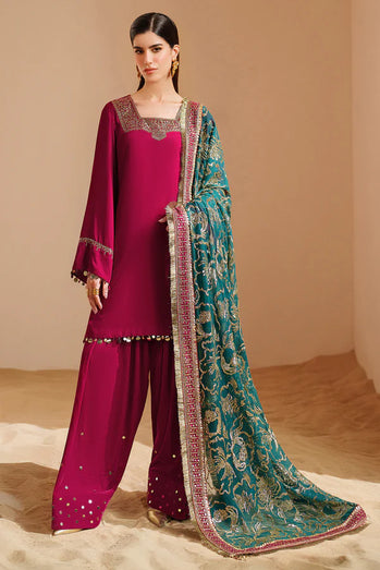 JAZMIN- Embroidered Velvet Formal VVF D-9