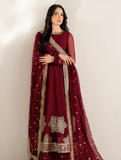 Jazmin - EMBROIDERED CHIFFON UC-3098