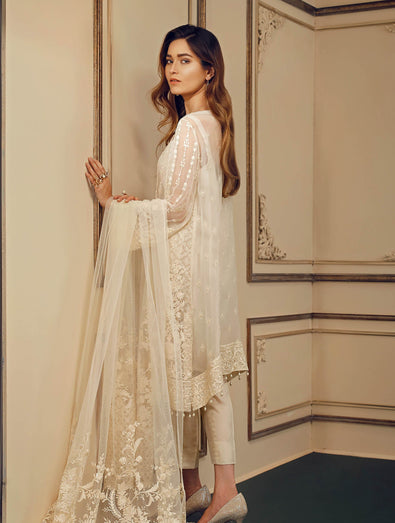 EMBROIDERED CHIFFON CH03-09