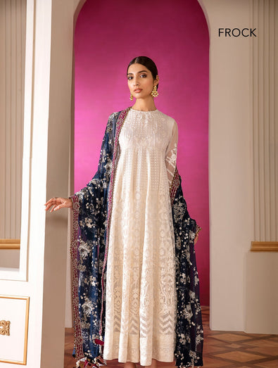 EMBROIDERED CHIFFON CH07-02