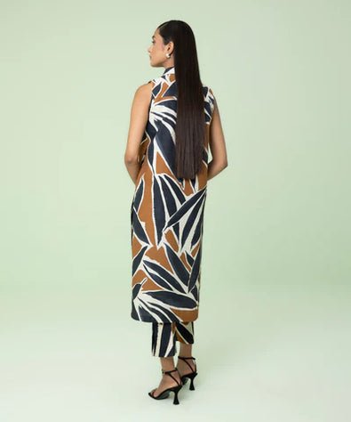 2 PIECE - PRINTED KHADDAR SHIRT